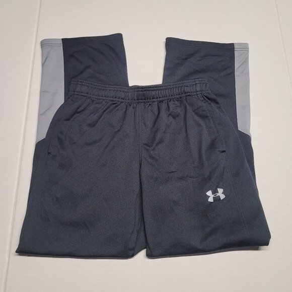 Under armour Boy’s sweatpants size Medium color gray black - Picture 1 of 6